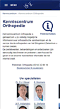 Mobile Screenshot of orthopedie.slingeland.nl